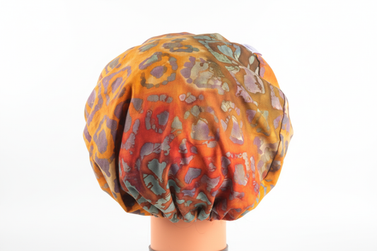 Back view of bouffant cap