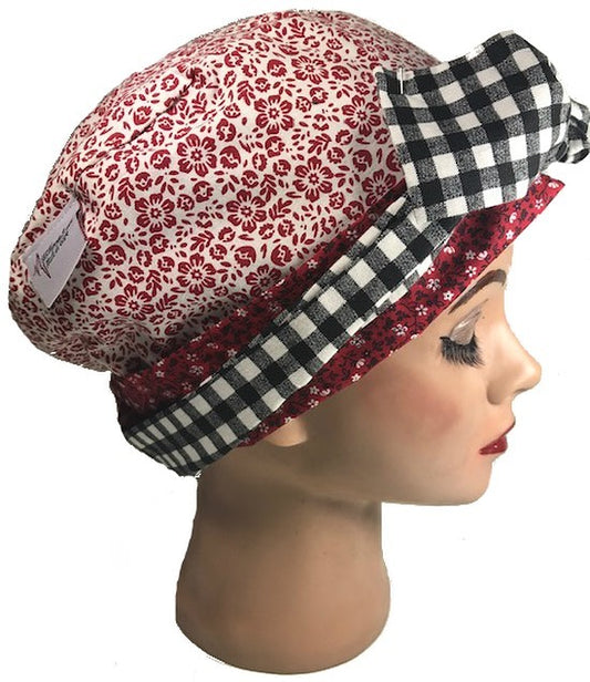 Farmhouse Vineyard Bouffant Scrub Cap