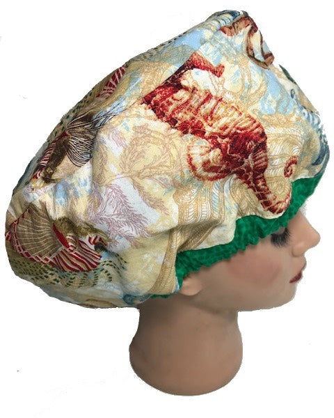 Sea Serenade Bouffant Scrub Cap